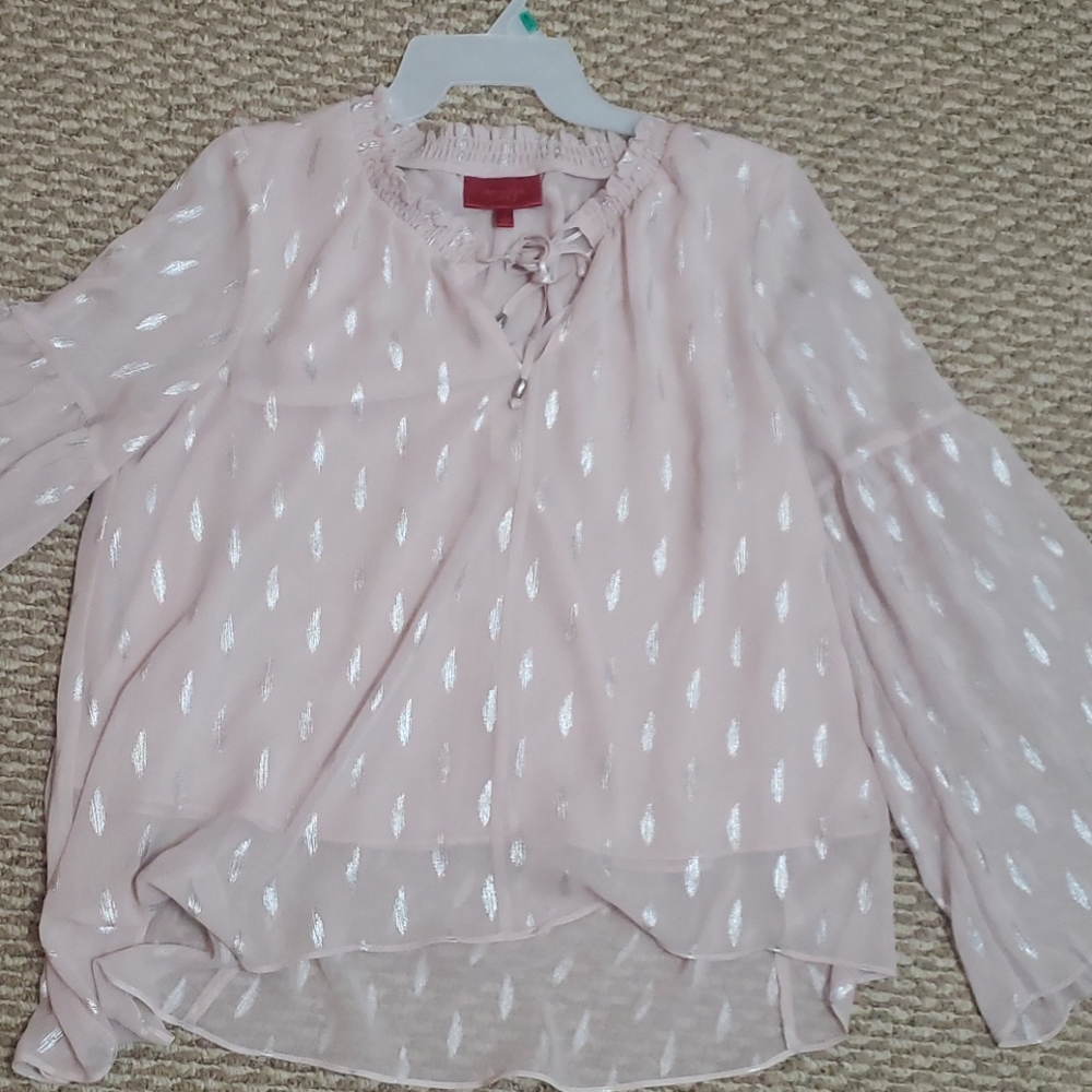 Jennifer Lopez flowy Blouse